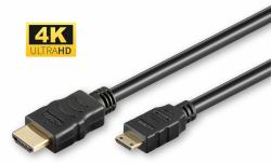 Microconnect HDM1919C2 cavo HDMI 2 m HDMI tipo A [Standard] HDMI Type C [Mini] Nero 