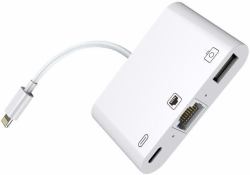 Microconnect LIGHT-HUB2 replicatore di porte e docking station per laptop Bianco 