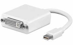 Microconnect MDPDVI cavo e adattatore video 0,15 m Mini DisplayPort DVI-I Bianco 