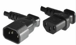 Microconnect PE040604 cavo di alimentazione Nero 0,4 m Accoppiatore C13 Accoppiatore C14 