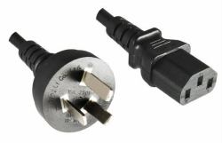 Microconnect PE150418 cavo di alimentazione Nero 1,8 m Spina di alimentazione di tipo I Accoppiatore C13 