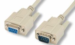 Microconnect SCSEHN30 cavo seriale Grigio 30 m DB-9 