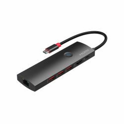 Microconnect USB3.2CCOM20 replicatore di porte e docking station per laptop Nero 