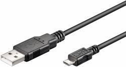 Microconnect USBABMICRO5 cavo USB USB 2.0 5 m USB A Micro-USB B Nero 