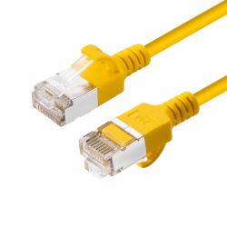 Microconnect V-FTP6A05Y-SLIM cavo di rete Giallo 5 m Cat6a U/FTP [STP] 