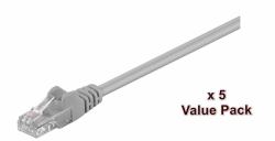 Microconnect V-UTP515VP cavo di rete Grigio 15 m Cat5e U/UTP [UTP] 