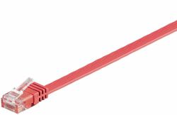 Microconnect V-UTP601R-FLAT cavo di rete Rosso 1 m Cat6 U/UTP [UTP] 