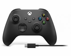 Microsoft Xbox Wireless Controller + - Usb-C Cable Black - Bluetooth/Usb Gamepad Analogue / Digital Pc, Xbox One, Xbox Series S, Xbox - Warranty: 12M