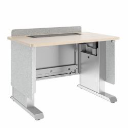Middle Atlantic Products FML-42AE1MS-EU leggio Grigio, Argento 65,8 kg 