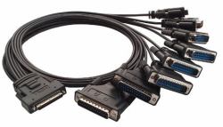 Moxa CBL-M68M25x8-100 cavo SCSI Grigio 1 m 68-p 