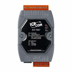 Moxa ET-7067 CR - ET-7067, 8x RELAY - ET-7067 CR - Warranty: 24M