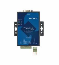 Moxa TCC-100I-T convertitore/ripetitore/isolatore seriale RS-232 RS-422/485 Blu 