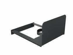 Multibrackets 4887 supporto per CPU Supporto per CPU montata su supporto monitor Nero 