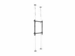 Multibrackets 6959 Supporto per display espositivi 165,1 cm [65"] Nero 