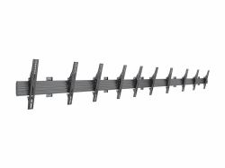 Multibrackets 6008 Supporto per display espositivi 165,1 cm [65"] Nero 