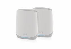 NETGEAR Orbi RBK762S Banda tripla [2.4 GHz/5 GHz/5 GHz] Wi-Fi 6 [802.11ax] Bianco 5 Interno 