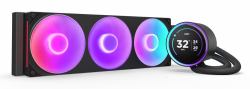 NZXT Kraken Elite 420 RGB Processore Raffreddatore di liquidi tutto in uno 14 cm Nero 1 pz 