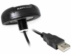 Navilock NL-8004U ricevitore GPS USB Nero 
