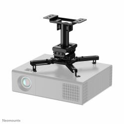 Neomounts CL25-530BL1 Supporto a soffitto beamer - alt. 25,5 cm - montaggio facile - mobilità completa 