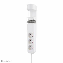 Neomounts DS22-840WH6 Multipresa da tavolo con morsetto e porte USB-C e USB-A - ricarica rapida 