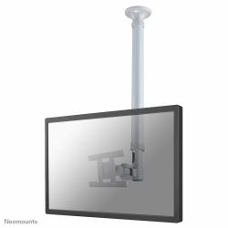 Neomounts FPMA-C100SILVER Supporto monitor/TV a soffitto 10-30" - alt. 79-129 cm 