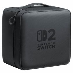 Nintendo Switch 2-All-in-one-Tasche Valigia da viaggio Nero 