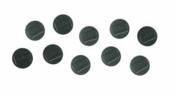 Nobo Magneti per Lavagna Bianca Magnetica, Confezione da 10 Magneti da 38 mm 