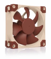 Noctua NF-A8 PWM sistema di raffreddamento per computer Case per computer Ventilatore 8 cm Beige, Marrone 