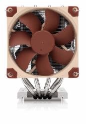Noctua NH-D9 TR5-SP6 4U sistema di raffreddamento per computer Processore Raffreddatore d'aria 9,2 cm Marrone chiaro 