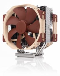 Noctua NH-U14S TR5-SP6 sistema di raffreddamento per computer Processore Raffreddatore d'aria 14 cm Marrone chiaro 1 pz 