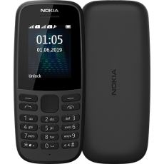 Nokia 105 4,5 cm [1.77"] 73,02 g Nero Telefono cellulare basico 