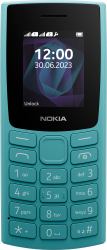 Nokia 105 4,57 cm [1.8"] 78,7 g Ciano Telefono cellulare basico 