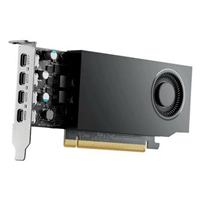 Nvidia Graphics card - RTX A400 - 4 GB GDDR6 - PCIe 4.0 x8 - 4 x Mini DisplayPort - BULK PACKED - Board, ATX I/O bracket attached + LP I/O bracket loose