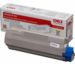 OKI 43872305 cartuccia toner 1 pz Originale Giallo 