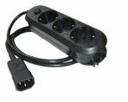 ONLINE USV-Systeme USV-Steckdosenleiste, 10 A prolunghe e multiple 1,8 m 