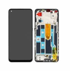 Genuine Oppo Reno7 5G / Find X5 Lite | Replacement AMOLED Touch Screen Assembly With Frame | Starry Black / Startrails Blue | Authorised | 4130040