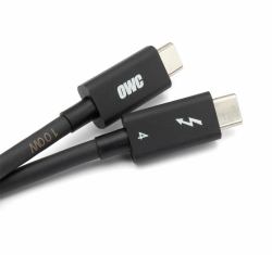 OWC OWCCBLTB4C1.0M Cavo Thunderbolt 1 m 40 Gbit/s Nero 