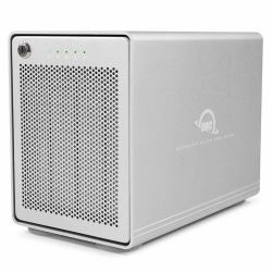 OWC Mercury Elite Pro Quad Box esterno HDD/SSD Bianco 2.5/3.5" 