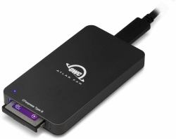 OWC Atlas FXR lettore di schede Thunderbolt 3/USB 3.2 Gen 2 [3.1 Gen 2] Nero 