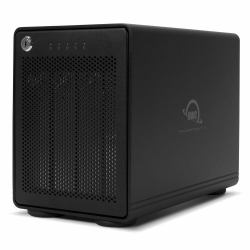 OWC ThunderBay 4 Box esterno HDD/SSD Nero 2.5/3.5" 