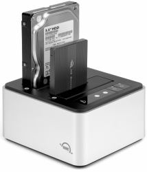 OWC Drive Dock USB 3.2 Gen 2 [3.1 Gen 1] Type-C Nero, Argento 