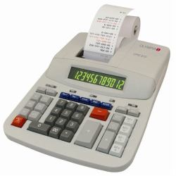 Olympia CPD 512 calcolatrice Desktop Calcolatrice con stampa Bianco 