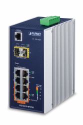 PLANET IGS-4215-4P4T2S switch di rete Gestito L2/L4 Gigabit Ethernet [10/100/1000] Supporto Power over Ethernet [PoE] Blu, Bianco 