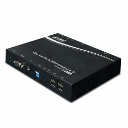 PLANET IHD-410PR moltiplicatore AV Ricevitore AV Nero 