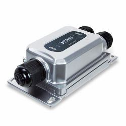 PLANET IPOE-E302 moltiplicatore di rete Trasmettitore di rete Nero, Grigio 10, 100, 1000 Mbit/s 