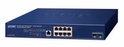 PLANET Layer 3, 8-Port 2.5GBASE-T Gestito L3 2.5G Ethernet [100/1000/2500] Supporto Power over Ethernet [PoE] 1U Blu 