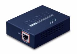 PLANET POE-E201 moltiplicatore di rete Ricevitore e trasmettitore di rete Blu 