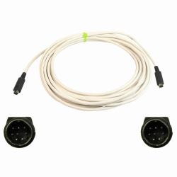 PTZOptics VISCA-50 Cavo S-video 15,24 m S-Video [8-pin] Bianco 