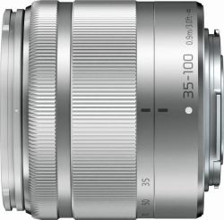 Panasonic LUMIX G Vario 35-100mm F4.0-F5.6 Asph. MEGA OIS SLR Teleobiettivo zoom Argento 