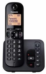 Panasonic KX-TGC220 Telefono DECT Identificatore di chiamata Nero  - Versione UK